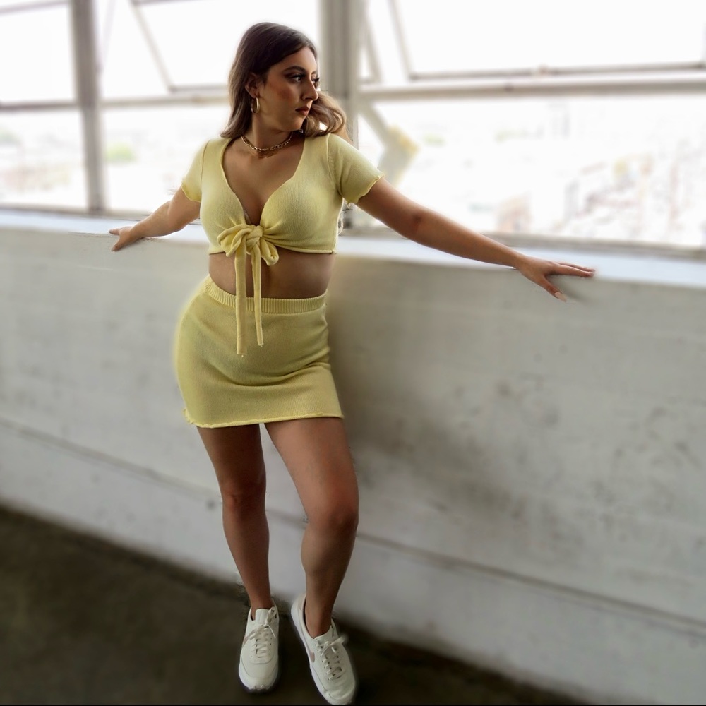 Sunshine Set Top and Skirt